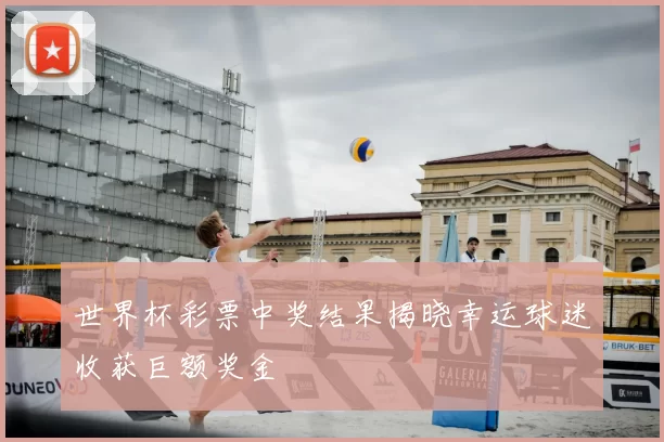 世界杯彩票中奖结果揭晓幸运球迷收获巨额奖金