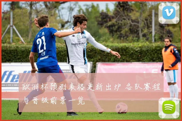 欧洲杯预测表格更新出炉 各队赛程与晋级前景一览